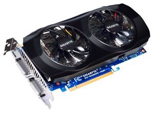 Видеокарта PCI-E nVidia GeForce GTX 460 0768Mb Gigabyte , DDR5 ( GV-N460OC-768I ) Retail