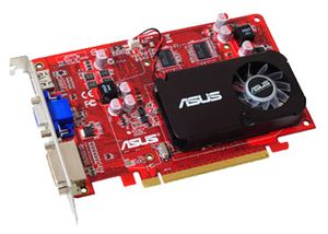 Видеокарта PCI-E ATI Radeon HD 4650 0512Mb ASUS , DDR2 ( EAH4650/DI/512D2(LP) ) Retail