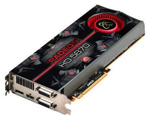 Видеокарта PCI-E ATI Radeon HD 5870 1024Mb XFX , DDR5 ( HD-587A-ZND9 ) Retail