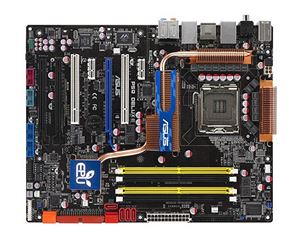 Материнская плата ATX iP45 ASUS LGA 775 DDR2 ( P5Q DELUXE ) Retail