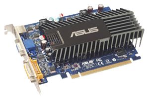 Видеокарта PCI-E nVidia GeForce 8400 GS 512Mb ASUS , DDR2 ( EN8400GS SILENT/P/512M/A ) Retail