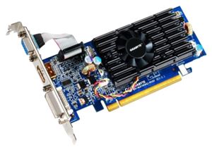 Видеокарта PCI-E nVidia GeForce GT 210 0512Mb Gigabyte , DDR2 ( GV-N210OC-512I ) OEM.