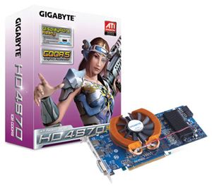 Видеокарта PCI-E ATI Radeon HD 4870 1024Mb Gigabyte , DDR5 ( GV-R487D5-1GD ) Retail