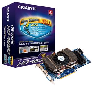 Видеокарта PCI-E ATI Radeon HD 4890 1024Mb Gigabyte , DDR5 ( GV-R489UD-1GD ) Retail