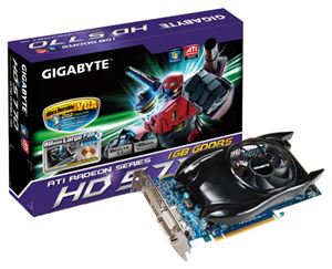 Видеокарта PCI-E ATI Radeon HD 5770 1024Mb Gigabyte , DDR5 ( GV-R577D5-1GD-B ) Retail