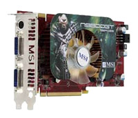 Видеокарта PCI-E nVidia GeForce 9800 GT 0512Mb MSI , DDR3 ( N9800GT-MD512 ) Retail