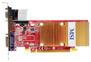 Видеокарта PCI-E ATI Radeon HD 4350 0512Mb MSI , DDR2 ( R4350-D512H ) Retail