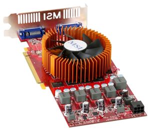 Видеокарта PCI-E ATI Radeon HD 4850 1024Mb MSI , DDR3 ( R4850-2D1G ) Retail