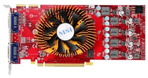 Видеокарта PCI-E ATI Radeon HD 4850 1024Mb MSI , DDR3 ( R4850-2D1G-OC ) Retail