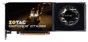 Видеокарта PCI-E nVidia GeForce GTX 285 1024Mb Zotac , DDR3 ( ZT-285E3LA-FSP ) Retail