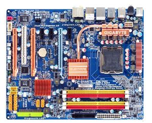 Материнская плата ATX iP45 Gigabyte LGA 775 DDR2 ( GA-EP45-DS3P ) Retail