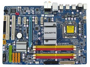 Материнская плата ATX iP45 Gigabyte LGA 775 DDR2 ( GA-EP45-UD3LR ) Retail