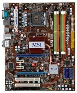 Материнская плата ATX iP45 MSI LGA 775 DDR2 ( P45 NEO2-FIR ) Retail