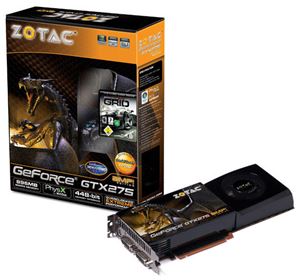 Видеокарта PCI-E nVidia GeForce GTX 275 0896Mb Zotac , DDR3 ( ZT-275E3KG-FSP ) Retail