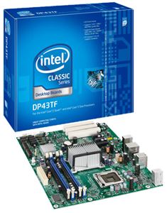 Материнская плата ATX iP43 Intel LGA 775 DDR2 ( BLKDP43TF 897799 ) OEM