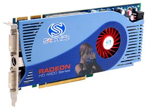 Видеокарта PCI-E ATI Radeon HD 4850 1024Mb Sapphire , DDR3 ( 11132-XX-20R ) Lite