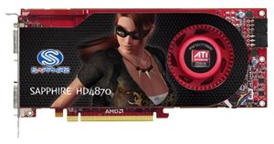 Видеокарта PCI-E ATI Radeon HD 4870 1024Mb Sapphire , DDR5 ( 11133-XX-10R ) OEM