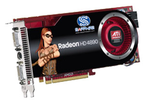 Видеокарта PCI-E ATI Radeon HD 4890 1024Mb Sapphire , DDR5 ( 11150-XX-10R ) OEM