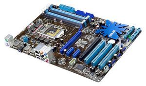 Материнская плата ATX iP55 ASUS LGA 1156 DDR3 ( P7P55 LX ) Retail