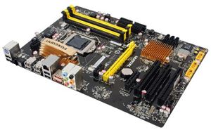 Материнская плата ATX iP55 Foxconn LGA 1156 DDR3 ( P55A ) Retail