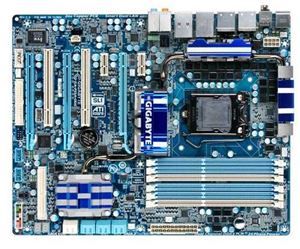 Материнская плата ATX iP55 Gigabyte LGA 1156 DDR3 ( GA-P55A-UD6-C ) Retail