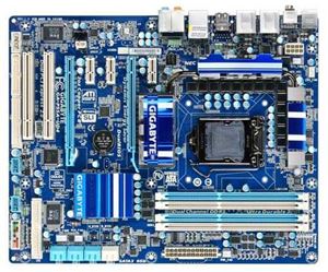 Материнская плата ATX iP55 Gigabyte LGA 1156 DDR3 ( GA-P55A-UD4 ) Retail