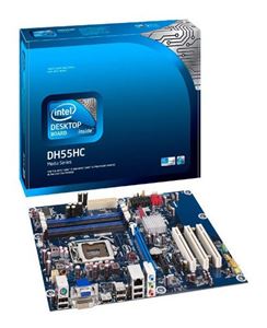 Материнская плата ATX iH55 Intel LGA 1156 DDR3 ( BOXDH55HC 903545 ) Retail