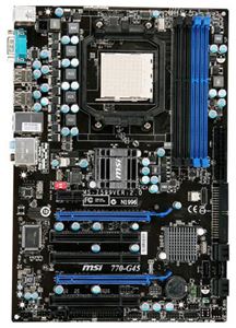 Материнская плата ATX AMD 770 MSI Socket AM3 DDR3 ( 770-G45 ) Retail