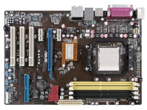 Материнская плата ATX NVIDIA nForce 720D ASUS Socket AM2 DDR2 ( M4N78 SE ) Retail