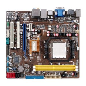 Материнская плата mATX NVIDIA GeForce 8200 ASUS Socket AM2 DDR2 GLan ( M4N78-VM ) Retail