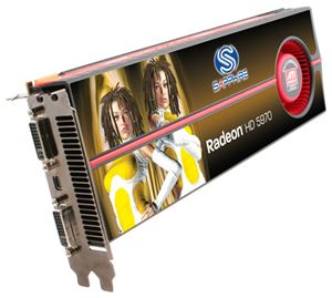 Видеокарта PCI-E ATI Radeon HD 5970 2048Mb Sapphire , DDR5 ( 21165-00-51R ) Retail