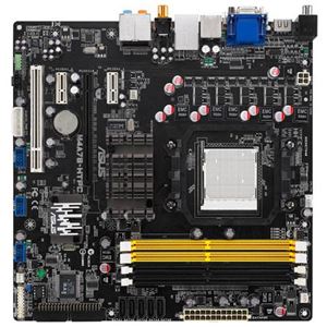 Материнская плата mATX AMD 780G ASUS Socket AM2 DDR2 GLan ( M4A78-HTPC/RC ) Retail