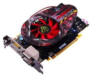 Видеокарта PCI-E ATI Radeon HD 5750 1024Mb XFX , DDR5 ( HD-575X-ZNDA ) Retail