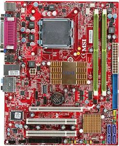 Материнская плата mATX iG41 MSI LGA 775 DDR2 ( G41TM-P31 ) Retail