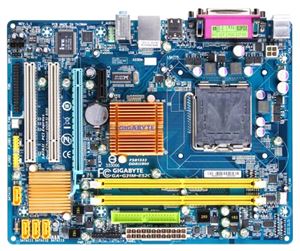 Материнская плата mATX iG31 Gigabyte LGA 775 DDR2 ( GA-G31M-ES2C ) Retail