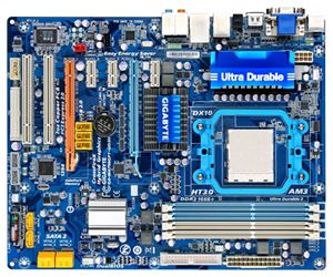 Материнская плата ATX AMD 790GX Gigabyte Socket AM3 DDR3 ( GA-MA790GPT-UD3H ) Retail