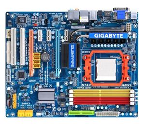 Материнская плата ATX AMD 790X Gigabyte Socket AM2 DDR2 ( GA-MA790X-UD3P ) Retail