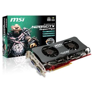 Видеокарта PCI-E nVidia GeForce GTX 285 1024Mb MSI , DDR3 ( N285GTX SUPERPIPE OC ) Retail