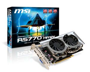 Видеокарта PCI-E ATI Radeon HD 5770 1024Mb MSI , DDR5 ( R5770-HAWK ) Retail