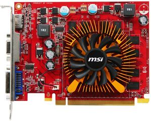 Видеокарта PCI-E nVidia GeForce GT 220 1024Mb MSI , DDR2 ( VN220GT-MD1G ) OEM