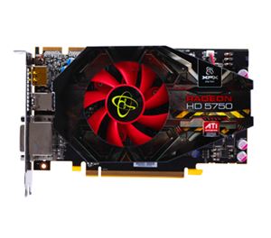 Видеокарта PCI-E ATI Radeon HD 5750 1024Mb XFX , DDR5 ( HD-575X-ZNF ) Retail