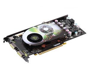 Видеокарта PCI-E nVidia GeForce 9500 GT 0512Mb XFX , DDR3 ( PV-T96G-YNF3 ) Retail