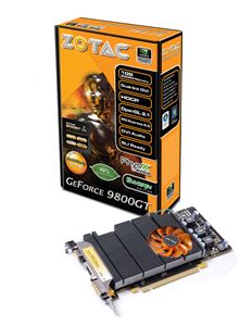 Видеокарта PCI-E nVidia GeForce 9800 GT 1024Mb Zotac , DDR3 ( ZT-98GEY3M-FDL ) Retail