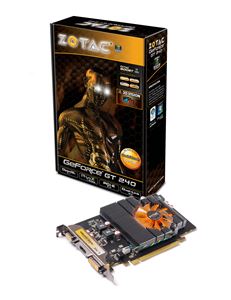 Видеокарта PCI-E nVidia GeForce GT 240 1024Mb Zotac , DDR5 ( ZT-20406-10L ) Retail