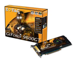 Видеокарта PCI-E nVidia GeForce 9600 GT 1024Mb Zotac , DDR3 ( ZT-96TEY3P-FSP ) Retail