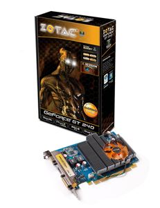 Видеокарта PCI-E nVidia GeForce GT 240 1024Mb Zotac , DDR3 ( ZT-20402-10L ) Retail