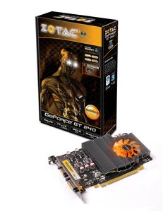 Видеокарта PCI-E nVidia GeForce GT 240 0512Mb Zotac , DDR5 ( ZT-20401-10L ) Retail