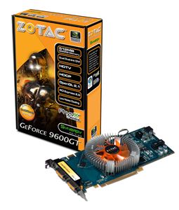 Видеокарта PCI-E nVidia GeForce 9600 GT 0512Mb Zotac , DDR3 ( ZT-96TES4P-FDL ) Retail