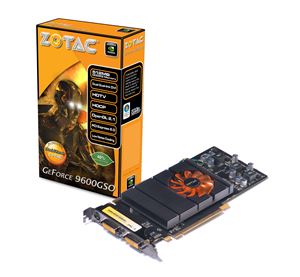 Видеокарта PCI-E nVidia GeForce 9600 GSO 0512Mb Zotac , DDR3 ( ZT-96SES3G-FSL ) Lite