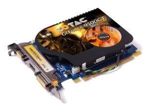 Видеокарта PCI-E nVidia GeForce 9500 GT 0512Mb Zotac , DDR2 ( ZT-95TEH3M-FDL ) Retail